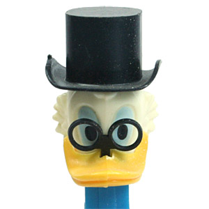 PEZ - Disney Classic - Duck Tales - Scrooge McDuck - B