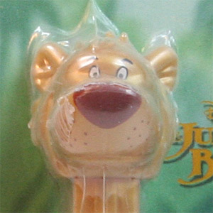 PEZ - Jungle Book - Jungle Book II - Baloo - Golden Head - B