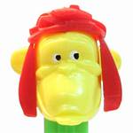 PEZ - King Louie  Yellow Head, Red Hair