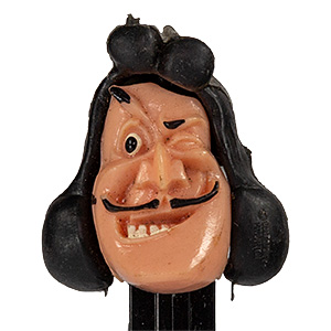 PEZ - Disney Classic - Peter Pan - Captain Hook - Tan Face