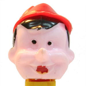 PEZ - Disney Classic - Pinocchio - Pinocchio - Red Hat - A