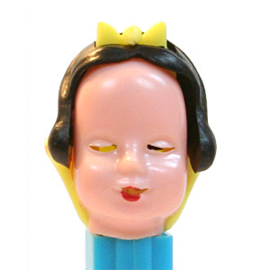 PEZ - Snow White - Snow White - Yellow Collar and Bow - A