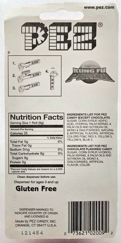 PEZ - Kung Fu Panda - Master Tigress - small dot