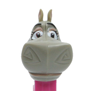 PEZ - Dreamworks Movies - Madagascar - Gloria - painted ears