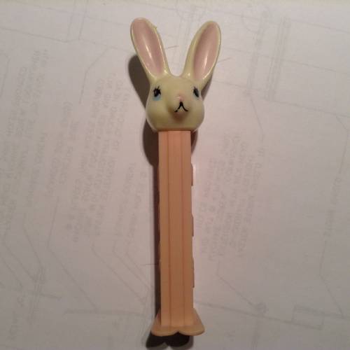 PEZ - Easter - Bunny - White Head - D