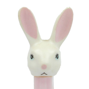 PEZ - Easter - Bunny - White Head - D