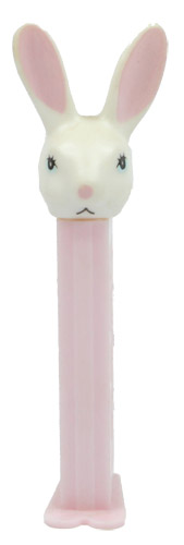 PEZ - Easter - Bunny - White Head - D