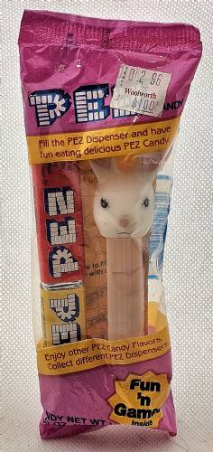 PEZ - Easter - Bunny - White Head - D