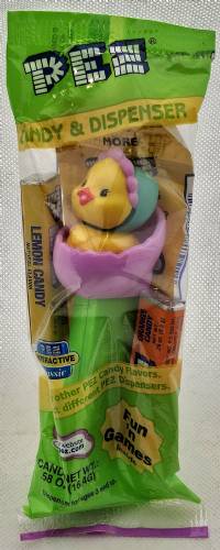 PEZ - Easter - Chick in Egg - Yellow Chick - B