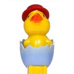 PEZ - Chick with Hat B Light Blue Eggshell