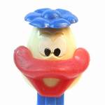 PEZ - Duck with Flower  Off-White/Blue/Red