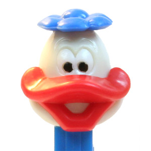 PEZ - Easter - Duck with Flower - White/Blue/Red