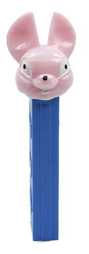 PEZ - Easter - Fat Ear Bunny - Fat Ear Bunny - Light Pink Head