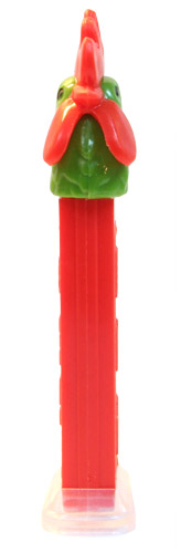 PEZ - Easter - Rooster - Green Head, Red Comb