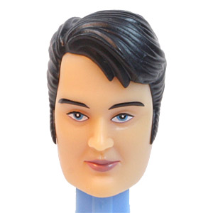 PEZ - Famous People - Elvis - 60's Elvis - red lips