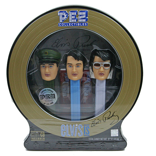 PEZ - Famous People - Elvis - Elvis Collector Tin