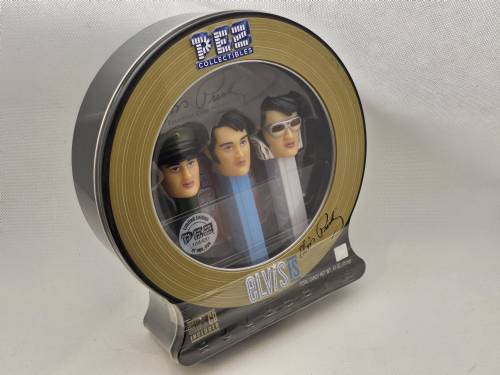 PEZ - Famous People - Elvis - Elvis Collector Tin