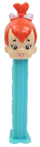 PEZ - Flintstones - Pebbles - Pointed Bangs, Pink Bone