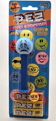 PEZ - Funky Faces - Funky Faces - Sad