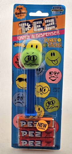 PEZ - Funky Faces - Funky Faces - Worried