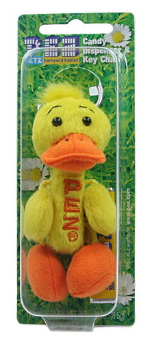 PEZ - Plush Dispenser - Barnyard Babies - Duck