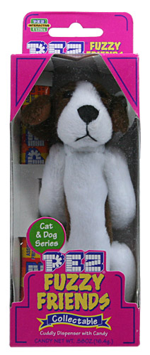PEZ - Fuzzy Friends Dogs & Cats - Rascal the Bull Terrier