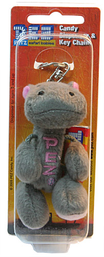 PEZ - Plush Dispenser - Safari Babies - Hippo