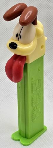 PEZ - Garfield - Serie B - Odie - tongue with dimple