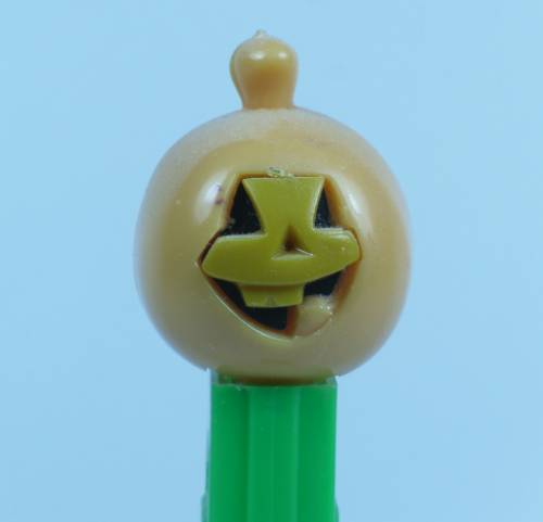 PEZ - Halloween - Pumpkin - Dark Orange Face - A