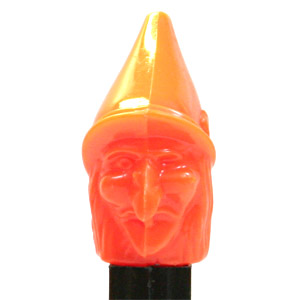 PEZ - Halloween - Witch - Light Orange - A