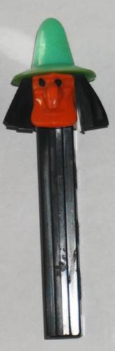 PEZ - Halloween - Witch - Orange/Black/Aqua - C