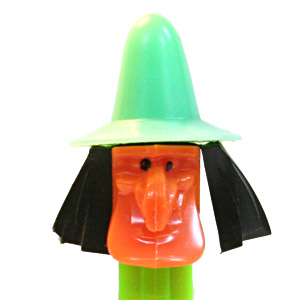 PEZ - Halloween - Witch - Orange/Black/Aqua - C