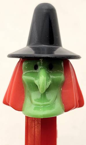 PEZ - Halloween - Witch - Green Face - D