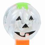 PEZ - Pumpkin C Clear Crystal Head