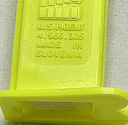 PEZ - Crystal Collection - Slimy Sid - Clear Crystal Head