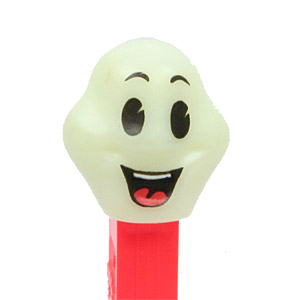 PEZ - Glow-in-the-Dark - Glowing Ghosts - Happy Henry - Glowing