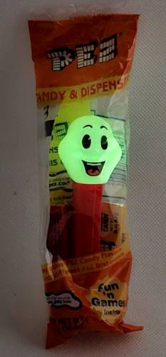 PEZ - Glow-in-the-Dark - Glowing Ghosts - Happy Henry - Glowing