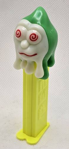 PEZ - Glow-in-the-Dark - Glowing Ghosts - Slimy Sid - Glowing