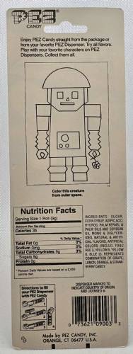PEZ - Halloween - Misfits - Skull - Black Head - B