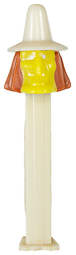 PEZ - Halloween - Misfits - Witch - Yellow Face - D