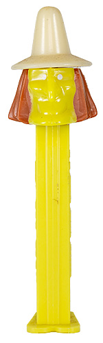 PEZ - Halloween - Misfits - Witch - Yellow Face - D