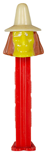 PEZ - Halloween - Misfits - Witch - Yellow Face - D