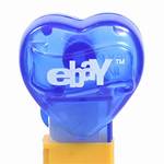 PEZ - ebay Heart  Blue Crystal Heart