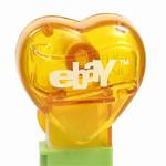 PEZ - ebay Heart  Yellow Crystal Heart