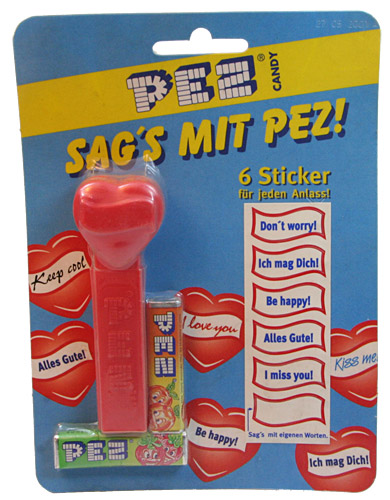 PEZ - Hearts - Sag's mit PEZ