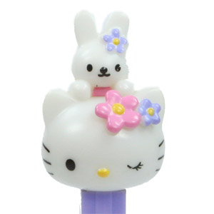 PEZ - Hello Kitty - Hello Kitty with Cathy - White Head