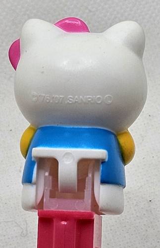 PEZ - Fullbody - Hello Kitty with Heart - White Kitty with pink bow and heart