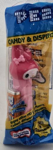 PEZ - Hello Kitty - My Melody - Pink and White Head, big mouth - A