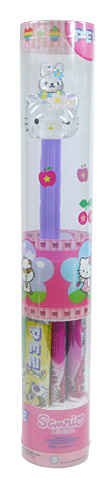 PEZ - Crystal Collection - Hello Kitty with Cathy - Clear Crystal Head