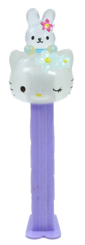 PEZ - Crystal Collection - Hello Kitty with Cathy - Cloudy Crystal Head